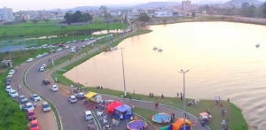 Eliene Soares pede instalação de guarita da Guarda Municipal no lago da Nova Carajás e construção de calçada na praça do Alvorá