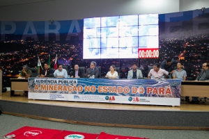 Vereadores participam de audiência pública sobre mineração