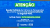 Comunicado Oficial - Antecipação da 32ª Sessão Ordinária da Câmara Municipal de Parauapebas