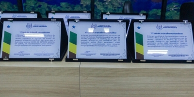 Aprovada a concessão de títulos de “Cidadão Honorário de Parauapebas” para quatro personalidades do município