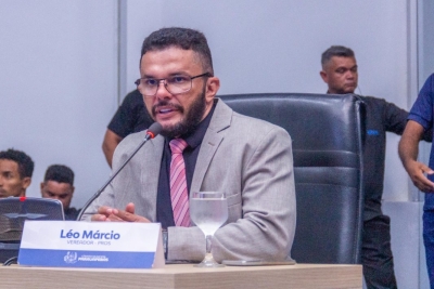 Léo Márcio sugere implantação de usina termoquímica geradora de energia e pede construção de museu municipal