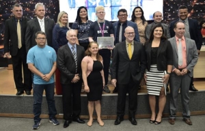 Judoca Thiego Marques e servidor Deibson Santos são homenageados pela Câmara de Vereadores