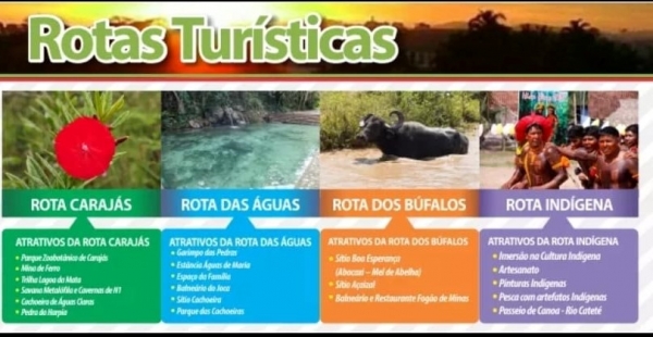 Parauapebas terá oficialmente cinco linhas de turismo