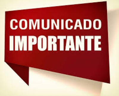 Comunicado à imprensa e à população