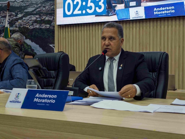 Anderson Moratorio propõe dar nome de Rinio Simões Veloso a creche e pede fornecimento contínuo de leite em pó a crianças vulneráveis