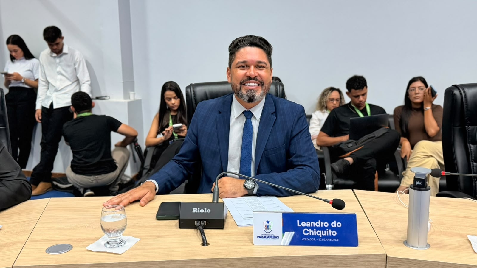 I​Realização de exames itinerantes na zona rural e análise da água de balneários de Parauapebas são propostas por Leandro do Chiquito