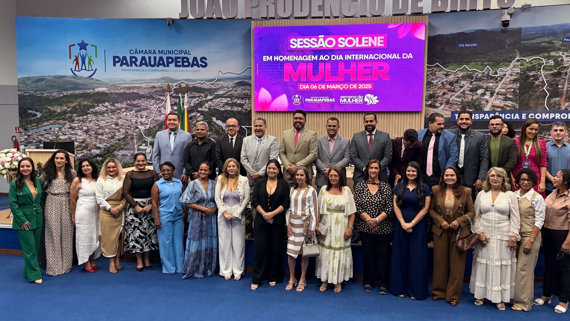 ICâmara de Parauapebas realiza primeira entrega da Comenda Municipal do Mérito Bel Mesquita e encerra Semana da Mulher com homenagens emocionantes
