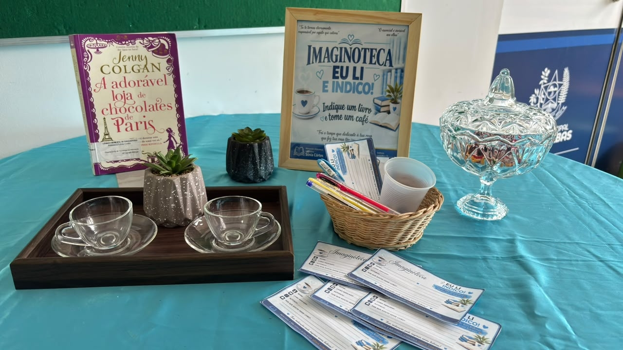 IProjeto Imaginoteca transforma café e literatura em encontro de leitores na Biblioteca Legislativa
