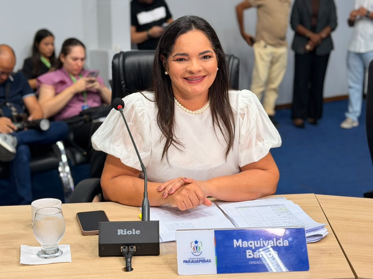 IMaquivalda Barros fiscaliza contratos de obras no bairro Montes Claros, compra de concreto usinado e coleta de resíduos de saúde